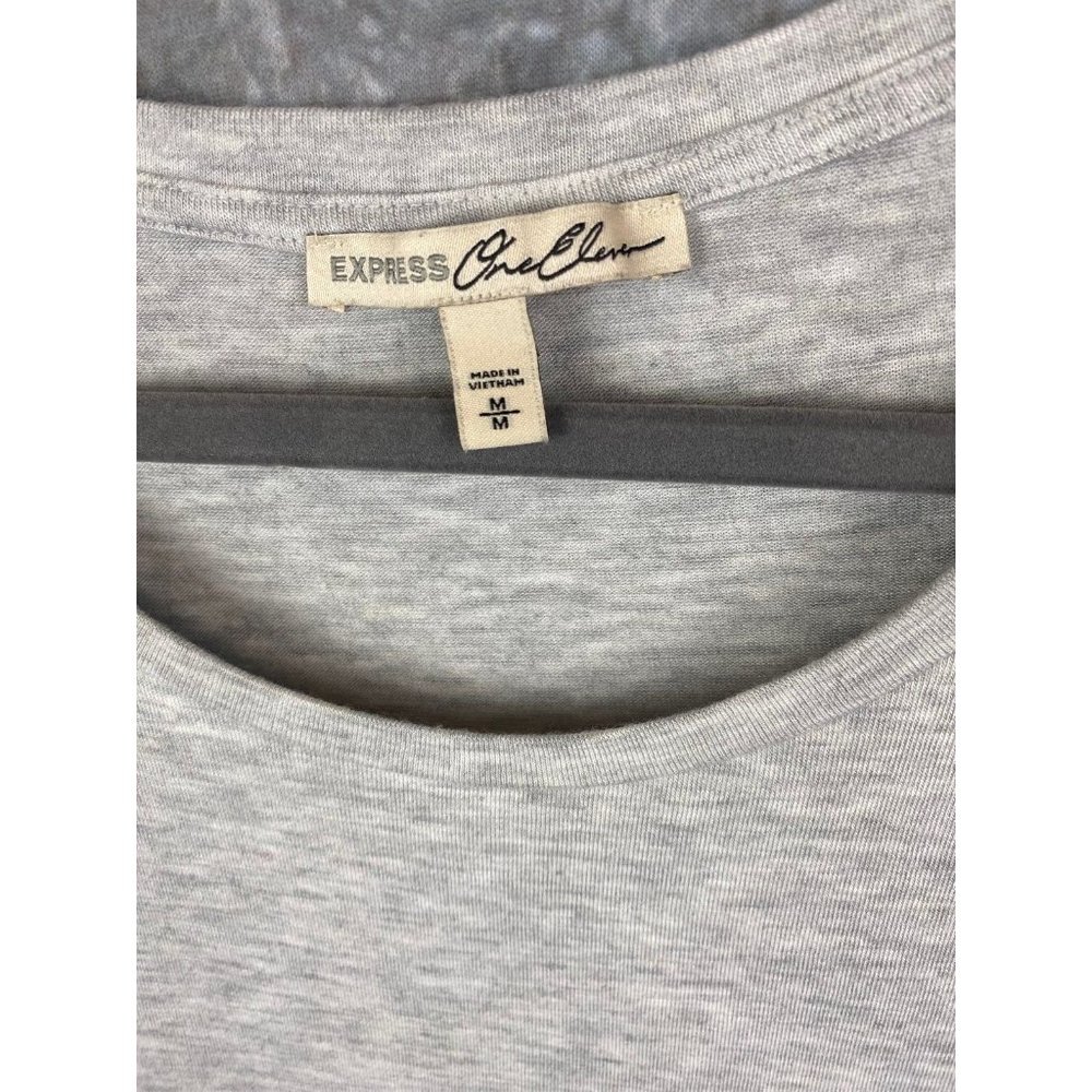 Express Gray Tee - Picture 3 of 3